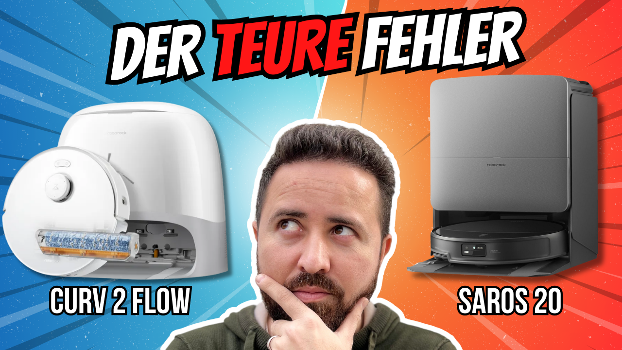 Roborock Saros 20 vs Qrevo Curve 2 Flow