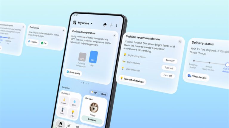 Samsung SmartThings Now mit neuer Oberfläche und Smart Home Funktionen