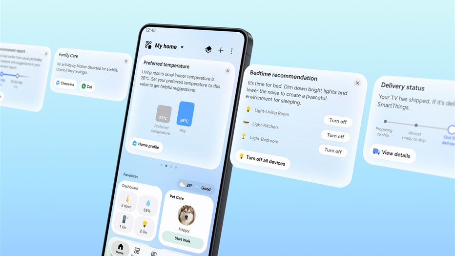 Samsung SmartThings Now mit neuer Oberfläche und Smart Home Funktionen