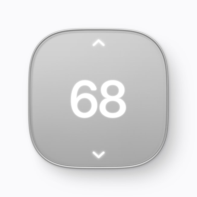Schneider Home Smart Thermostat für Apple Home mit hellem digitalem Temperaturdisplay